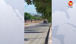 Persecución al norte de la ciudad, hubo disparos entre policías y civiles armados