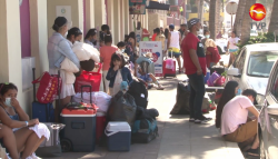 Alta afluencia de turistas en Mazatlán