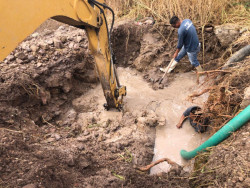Se quedan sin suministro 13 colonias de Mazatlán