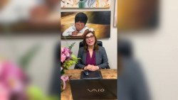 Va margarita a campaña de Durazo, se despide del DIF