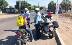 Mas de 250 motos se han detenido en filtros de seguridad