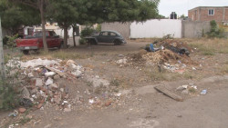 No pueden ver un terreno baldío...