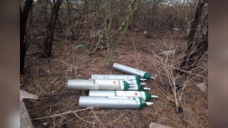 Tanques de oxigeno robados en Navojoa son recuperados