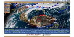Frío y lluvias en Sinaloa y Sonora por nuevo frente frío que entrará a México entre este viernes y sábado