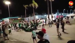 Aficionados del Santos protagonizan trifulca en Mazatlán