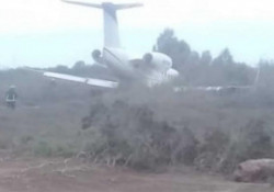Se accidenta avión en Aeropuerto de Los Mochis