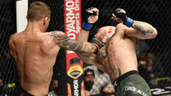 Dustin Poirier vence por KO a Conor McGregor