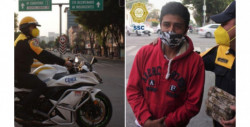 Hombre pierde mochila con 30 mil pesos para comprar oxígeno para su esposa y un policía se los devuelve