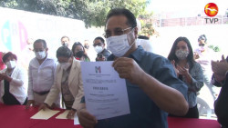 Recibe Pucheta constancia de precandidato del PRI a la Alcaldía de Mazatlán