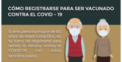 Así puedes registrar a los adultos mayores para que reciban su vacuna de Covid-19