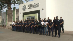 Reconocen a policias y cadetes en Cajeme