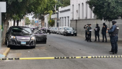 Balacera en el centro de la ciudad