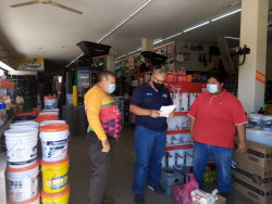 Siguen las revisiones a comercio para verificar cumplan medidas de sanidad