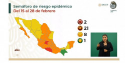 Sinaloa y Sonora regresan a color amarillo en el Semáforo de Riesgo Epidémico Nacional