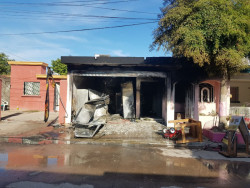 Se quema negocio de hamburguesas
