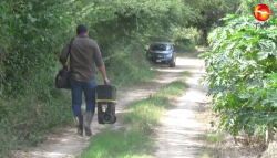 Encuentran restos humanos en camino al Roble