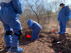 FGJE inicia con el procesamiento del sitio donde locarizaron cuerpos