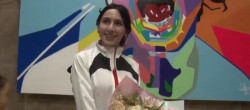 Una pintura motivacional decora el Club Campestre