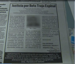 Niega juez anular pruebas en "Caso Trejo"