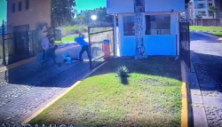 Atacan a golpes a guardia de seguridad de fraccionamiento privado de Mazatlán
