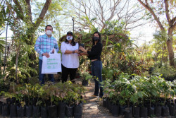 Dona la SEDESU 100 arboles al Vivero del Jardín Botánico de Culiacán