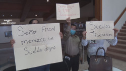 Piden la atención del Fiscal en el aumento de sueldo para empleados de la Fiscalía