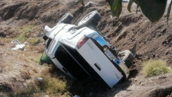 Accidente deja siete lesionados