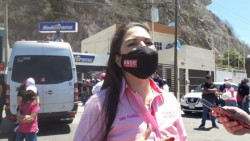 Angelina Valenzuela inicia campaña en Topolobampo