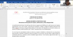 Activación de Protocolo ALBA sin denuncia de por medio, pide la Red Feminista en Sonora