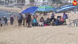 Sin abandonar a Mazatlán los turistas en Pascua