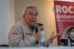 Nuestro gobierno será un aliado de los comerciantes: Rubén Rocha Moya