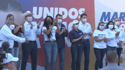 Senadores respaldan a Mario Zamora