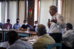 Invita Rubén Rocha Moya a empresarios a ser aliados por el bien de Sinaloa
