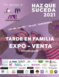 Invitan a la expo venta " haz que suceda 2021"