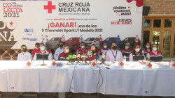 Invita Cruz Roja a la colecta anual "Unidos Ayudamos Más"