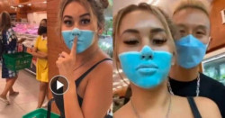 Indonesia busca deportar a 2 youtubers por broma donde usaban cubrebocas pintado sobre la cara
