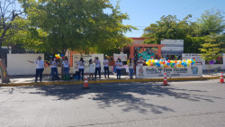 Sector educativo festeja a los niños en su día