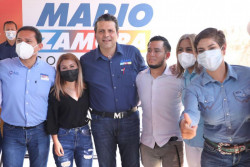 Declinan candidatos del Verde y PT en Choix en favor de Mario Zamora