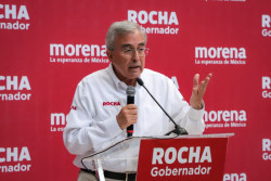Presenta Rocha Moya sus propuestas de campaña