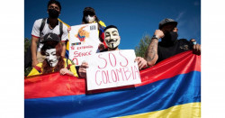 "Nos están matando en Colombia", las palabras de un joven que recibió disparos en manifestación