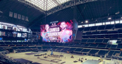 Este sábado "Canelo" Álvarez y Saunders pelearán por tres de los cuatro títulos mundiales Supermedianos