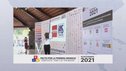 Firman candidatos a gobernador, pacto por la niñez