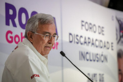 En mi gobierno se aprovechará y fortalecerá el talento de las personas con discapacidad: Rocha Moya
