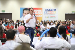 Fortalecer al IPES para que tengan certeza al jubilarse, ofrece Mario Zamora a trabajadores