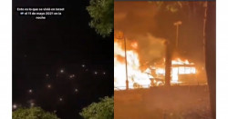 Mexicana en Israel graba bombardeos y destrozos de los misiles palestinos (video)