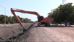 Inicia limpieza del dren Juárez