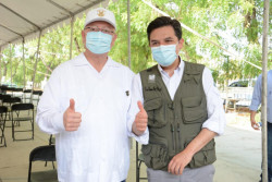 Pondera Director General del IMSS participación de brigadistas de la UAS en vacunación