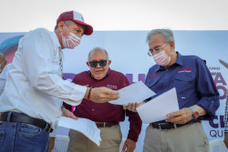 Los comprendo y los apoyaré como gobernador; yo también fui un desplazado: Rocha Moya
