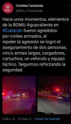 Enfrentamiento en Tepuche, dos detenidos