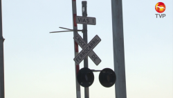 Prueban señalización en cruce ferroviario